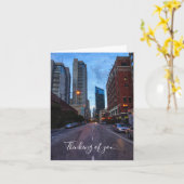 Chicago Avond drive denking you Kaart (Gele Bloem)