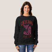 Chicago Bachelorette Roze Custom Trui (Voorkant volledig)