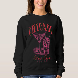Chicago Bachelorette Roze Custom Trui