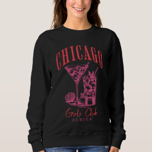 Chicago Bachelorette Roze Custom Trui