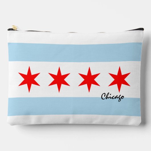 Chicago bag, mode USA, Chicago flag Etui (Voorkant)