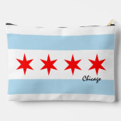 Chicago bag, mode USA, Chicago flag Etui (Achterkant)