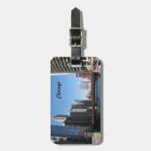 Chicago Bagagelabel (Voorkant verticaal)