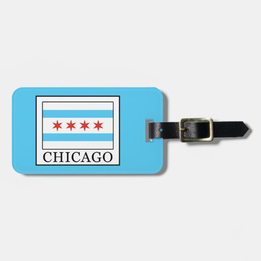 Chicago Bagagelabel (Voorkant horizontaal)
