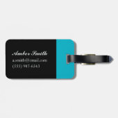 Chicago Bagagelabel (Achterkant horizontaal)