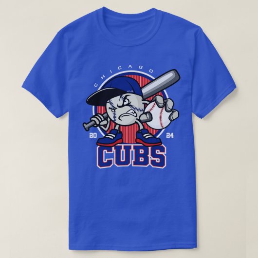 Chicago Baseball 2024 Seizoen 1 T-shirt (Design voorkant)