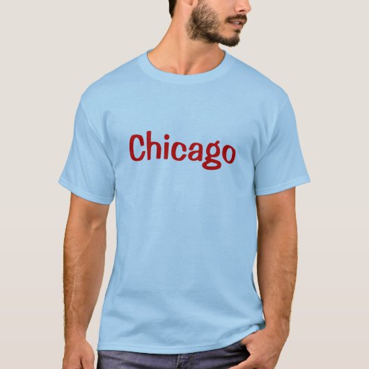 Chicago Basketball T-shirt (Voorkant)