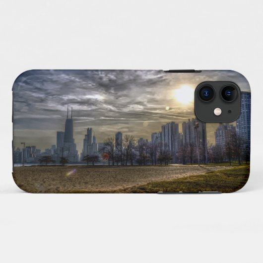 Chicago Beach Case-Mate iPhone Case (Achterkant (horizontaal))