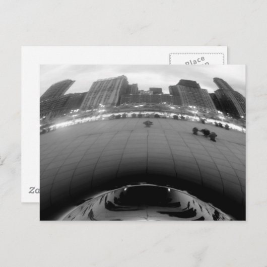 Chicago Bean Briefkaart (Voorkant / Achterkant)