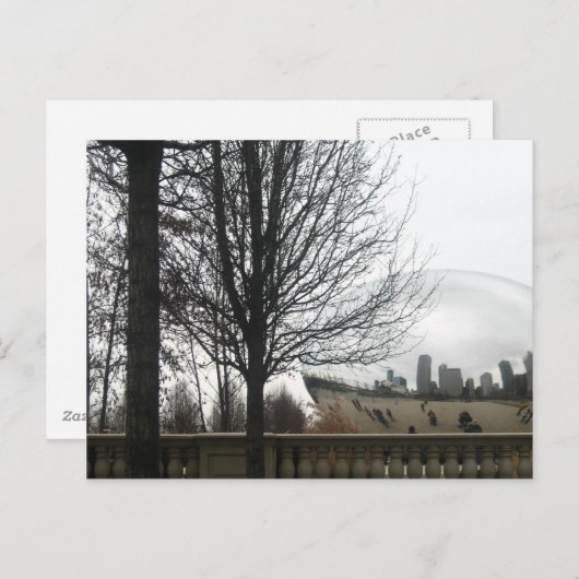 Chicago Bean Briefkaart (Voorkant / Achterkant)