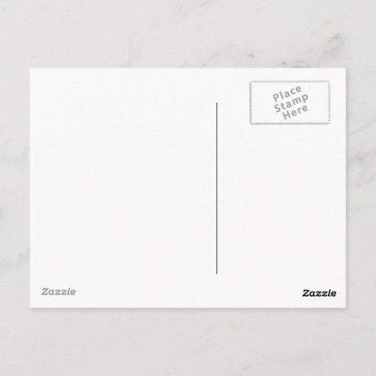 Chicago Bean Briefkaart (Achterkant)