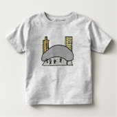 Chicago Bean Kinder Shirts (Voorkant)