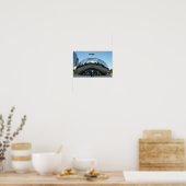 Chicago Bean Landmark Poster (Keuken)