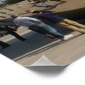 Chicago Bean Poster (Hoek)