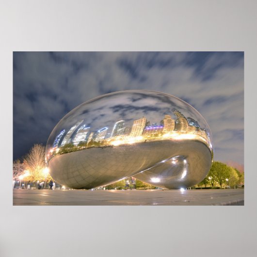 Chicago Bean Reflections Poster (Voorkant)