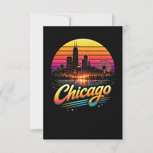 Chicago Bedankkaart (Voorkant)