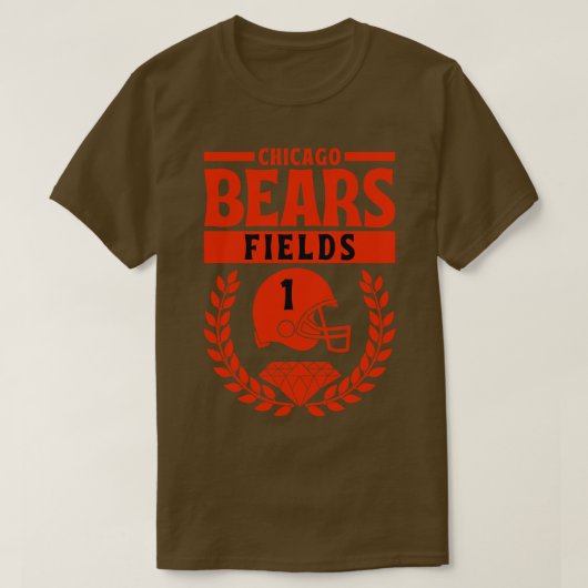 Chicago Beren Fields 1 Amerikaans T-shirt (Design voorkant)
