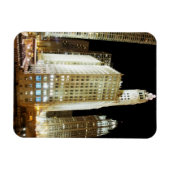 Chicago beroemd landmerk 's nachts magneet (Horizontaal)