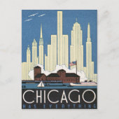 Chicago beschikt over alles wat het Poster van de Briefkaart (Voorkant)