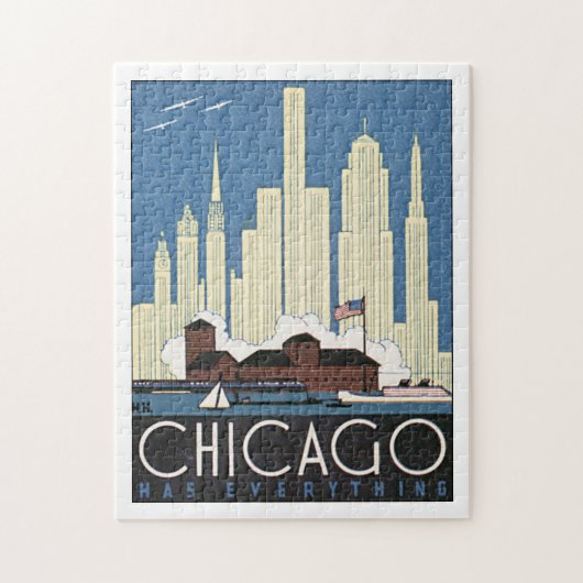 Chicago beschikt over alles wat het Poster van de  Legpuzzel (Verticaal)