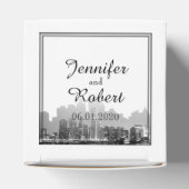 Chicago Bestemming Bruiloft Favor Box Bedankdoosjes (Bovenkant)