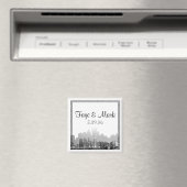 Chicago Bestemming Bruiloft Magneet (Insitu (Vaatwasser))