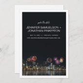 Chicago Bewaar de datum Kaart (Voorkant / Achterkant)