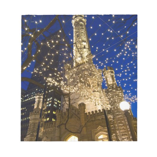 Chicago bij Christmastime Notitieblok (Voorkant)