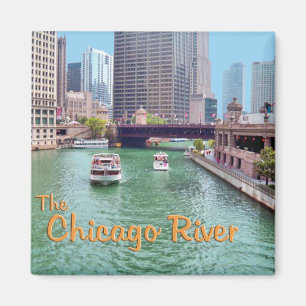 Chicago, bij de Merchandise Mart Magneet