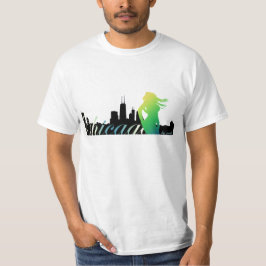 Chicago bij Night T-shirt
