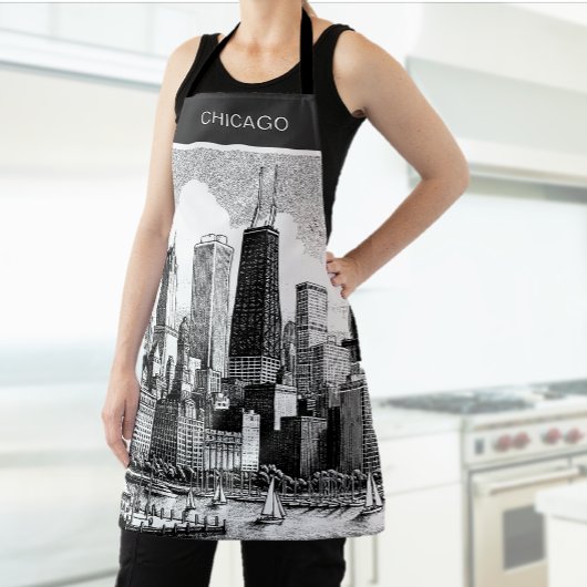 Chicago Black White Schort