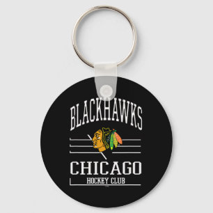 Chicago Blackhawks Hockey Club Rood Officieel Geli Sleutelhanger