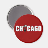 Chicago Blackhawks: Stanley Cup Champions Magneet (Voorkant / Achterkant)