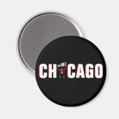Chicago Blackhawks: Stanley Cup Champions Magneet (Voorkant / Achterkant)
