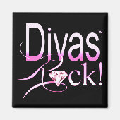 CHICAGO BLING - "Divas Rock!" Magneet (Voorkant)