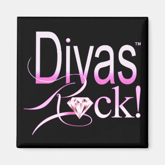 CHICAGO BLING - "Divas Rock!" Magneet