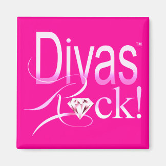 CHICAGO BLING - "Divas Rock!" Magneet