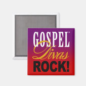 CHICAGO BLING - "Gospel Divas Rock!" Magneet (Voorkant / Achterkant)