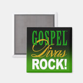 CHICAGO BLING - "Gospel Divas Rock!" Magneet (Voorkant / Achterkant)