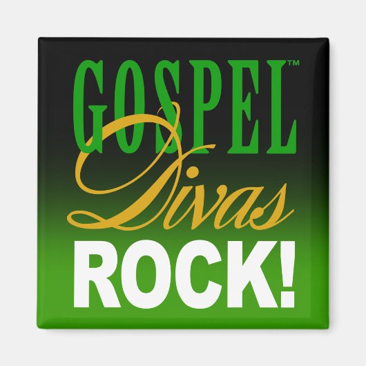 CHICAGO BLING - "Gospel Divas Rock!" Magneet (Voorkant)