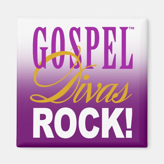 CHICAGO BLING - "Gospel Divas Rock!" Magneet (Voorkant)