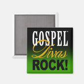 CHICAGO BLING - "Gospel Divas Rock!" Magneet (Voorkant / Achterkant)