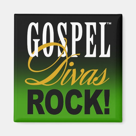 CHICAGO BLING - "Gospel Divas Rock!" Magneet (Voorkant)