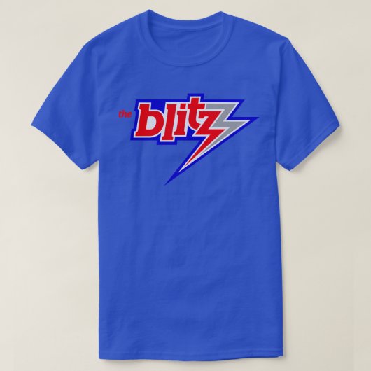 Chicago Blitz USFL Thirt niet meer verkrijgbaar T-shirt (Design voorkant)