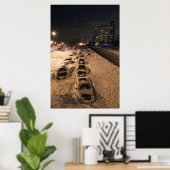 Chicago Blizzard 2011 Poster (Thuiskantoor)