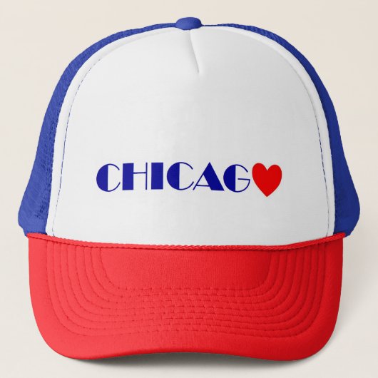 Chicago Blue Blue Trucker Pet (Voorkant)