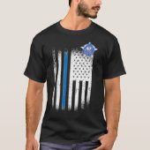 Chicago Blue Line  T-shirt (Voorkant)