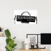 Chicago Blues Fest genoeg zei: Poster (Thuiskantoor)