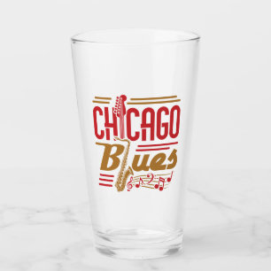 Chicago Blues Music Lover Glas