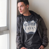 Chicago Blues Muziek  T-shirt Mannen Vrouwen Un